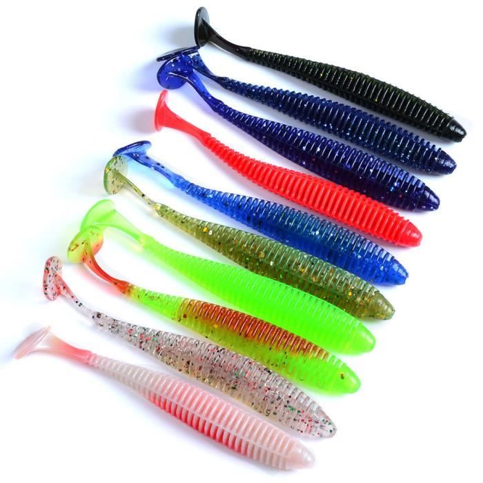 Cogae Leurre De Pêche Souple Appât Plomb Jig Dark Sleeper Swimbaits Leurre Souple Leurre De Pêche Bass Pour La Pêche à La Perche