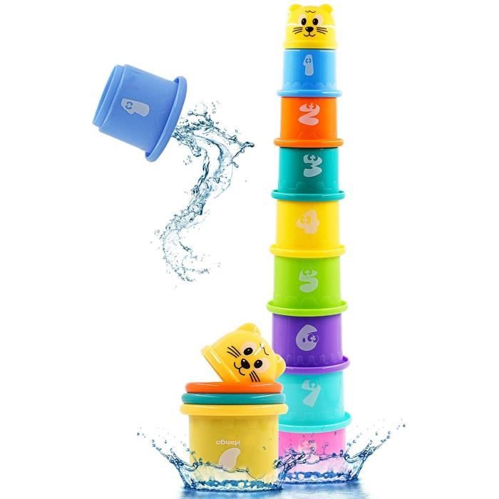 Jouets D Apprentissage Blocs De Bebe Souples Jouets Pour De Dentition Jouet Educatif Jouer Avec Nombres Textures 6 Mois Et Plus Cdiscount Jeux Jouets