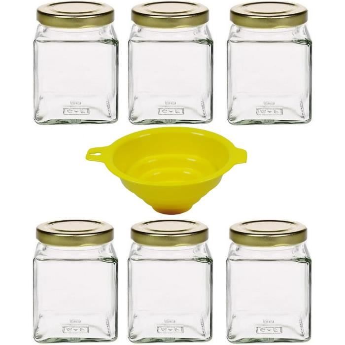 Lot De 30 Couvercles TO 70/7,3 Cm Dorés – Pour Pots à Confiture, Bocaux Conserve, Pasteurisables (Ø Ouverture 60 Mm) - 12