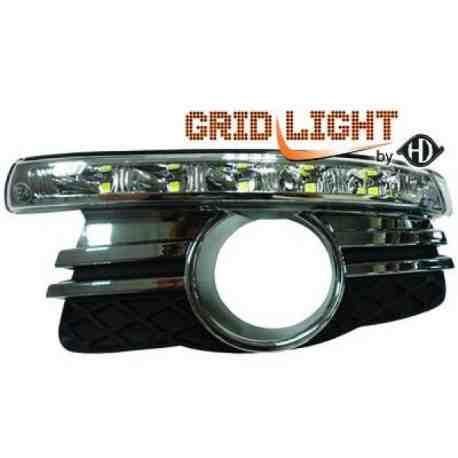 feux diurnes, set W204, 07-11 cristal SET COMPLET pour: Mercedes W204 07-11