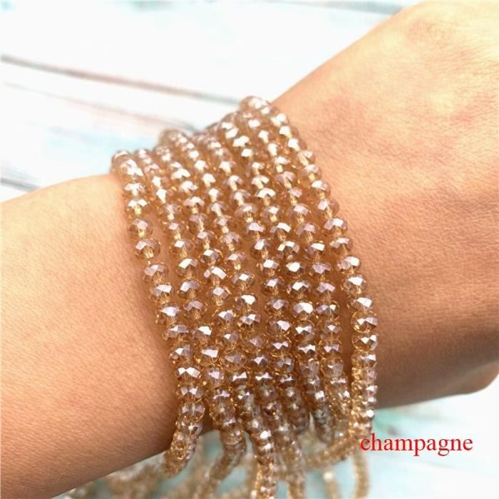 Perles De Verre En Cristal De Style Bohème, 1000 P... – Grandado