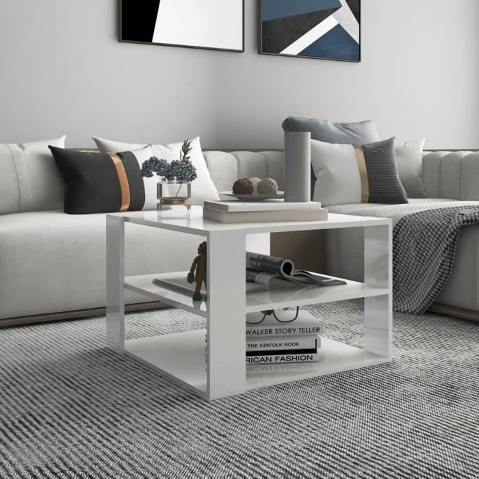 Table basse 2 tiroirs Aldea beige 120x60x40cm ATMOSPHERA