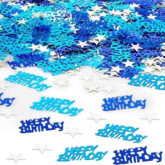 Confettis Anniversaire 30g Scintillants - Décoration Fête Et Table
