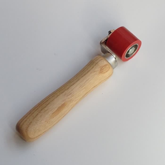 Rouleau De Soudage En Silicone FTVOGUE - Double Roulement Acier Haute Vitesse Pour Membranes PVC, 32mm X 80mm