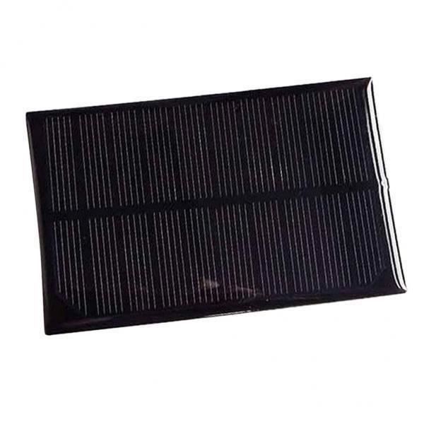 Produktbild von 2x Mini-Solarpanel 5V 250mA – 1,25W, 110x69mm, Mit 30cm Kabel – Für DIY, Spielzeug & Ladegeräte