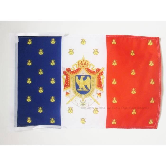 Drapeau Etendard De Napol on III 45x30cm Second Empire France Haute 