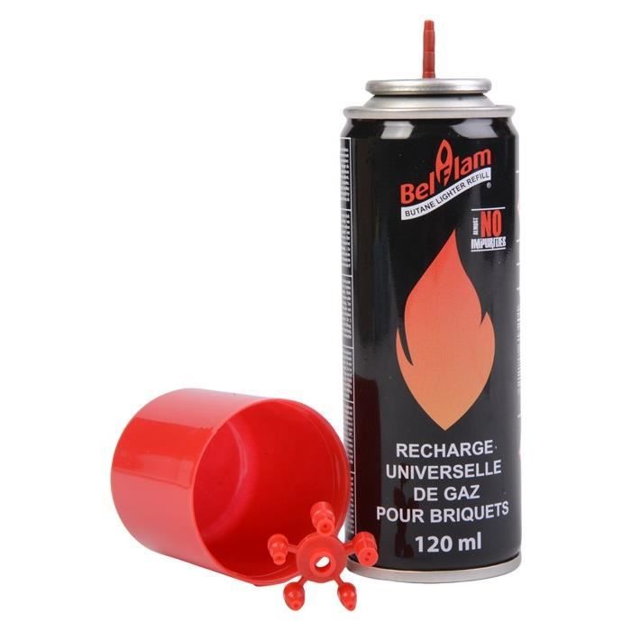 GAZ BELFLAM 120ML POUR BRIQUETS RECHARGE Cdiscount Au quotidien