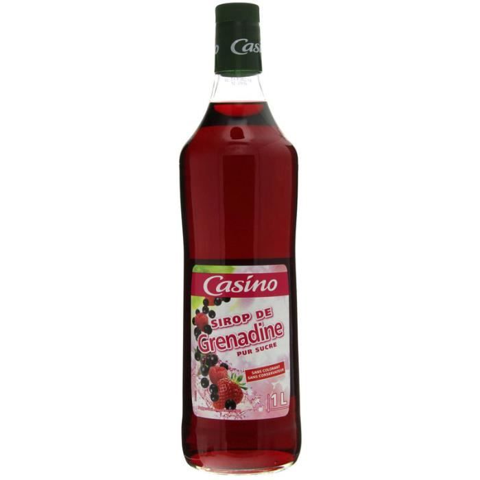Sirop De Grenadine Corps Pur Ou Mélange