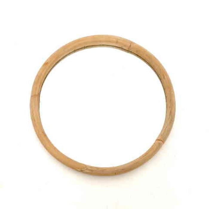 Miroir rond cadre en rotin Dimension Produit : Diamètre 50 Profondeur 3 ...