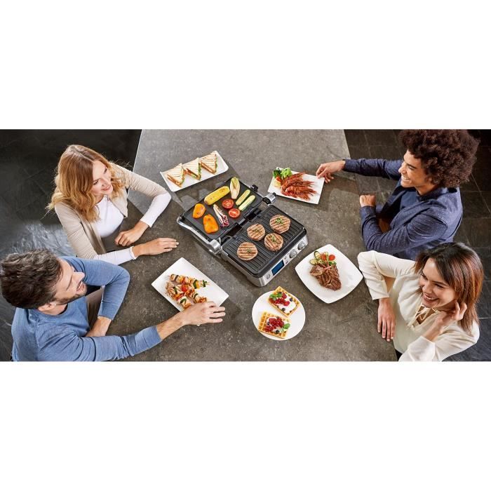 Kit Piastre Di Ricambio Per Bistecchiera DeLonghi MultiGrill - Modelli CGH1000, 1012, 1020, 1030 - Foto 6