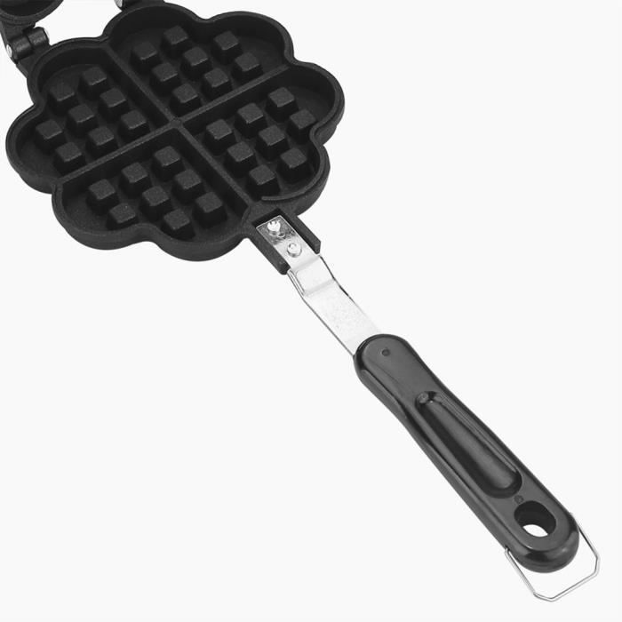 Gaufrier WMF LONO Édition En Forme De Cœur - Brunissage Réglable, 900W, Plaques Anti-adhésives, Finition Cromargan Argent
