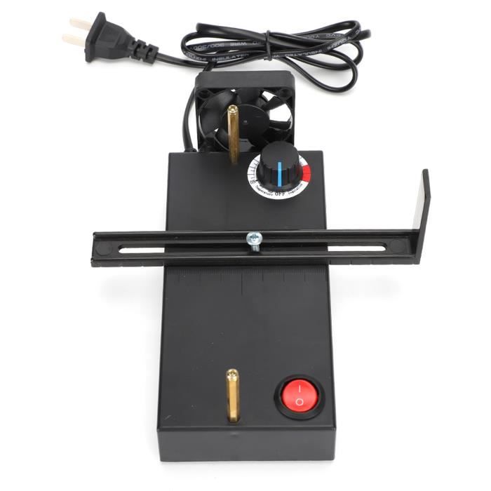 Couteau Chauffant Électrique Kit d'Outils, 16 Lames Coupe-Chaleur Électrique Multifonction pour Mousse Prise US 110V, Prise EU 220V