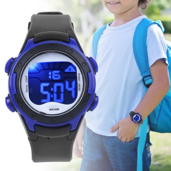 MAD Montre électronique pour enfants de sports montrebracelet 3ATM