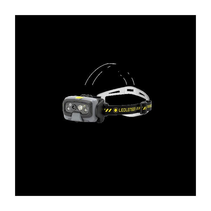 Lampe frontale - LEDLENSER - HF8R WORK - 1600 lumens - Rechargeable USB - Utilisation extérieure