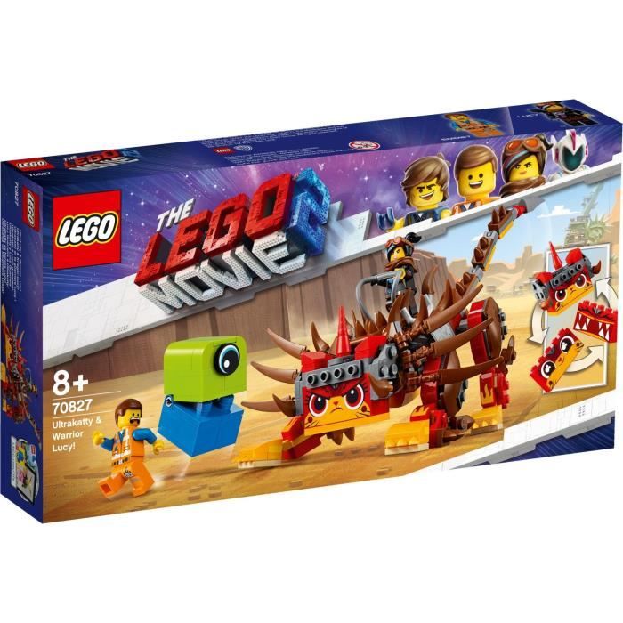 LEGO® Movie 70827 Ultrakatty et la guerrière Lucy ! - La grande aventure LEGO 2 Reconditionné - Lego reconditionné disponible sur Cdiscount Seconde Vie