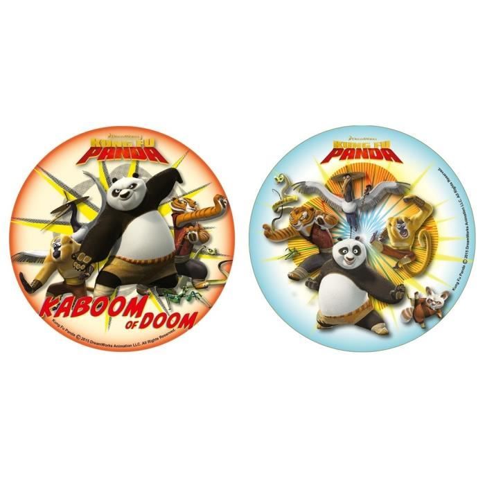 Disque Azyme Kung Fu Panda Mod Deco Gateau Enfant 21cm Aleatoire 124 Cdiscount Au Quotidien