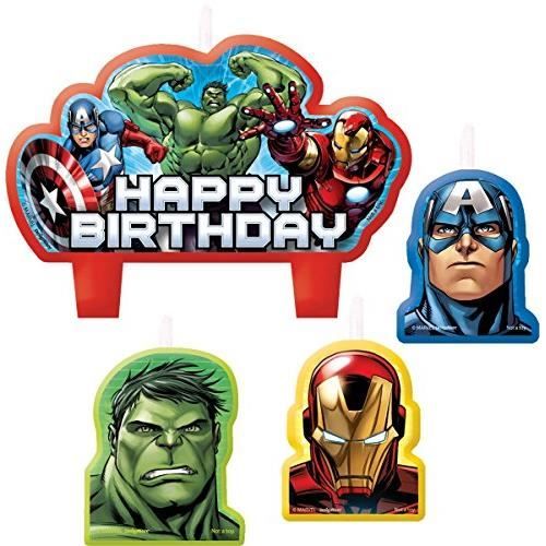 Lot De 4 Bougies Avengers Disney Decoration Gateau Anniversaire 323 Achat Vente Bougie Anniversaire Cdiscount