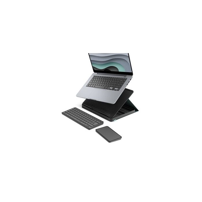 Clavier Logitech Casa Pop-Up Desk Graphite support clavier sans fil pavé tactile
