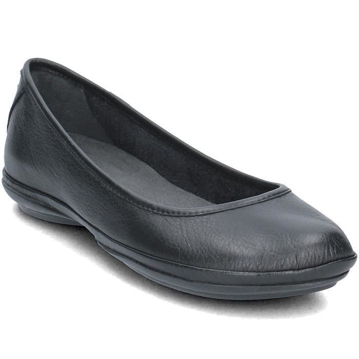 Ballerines Femme - CAMPER - Right - Cuir pleine fleur - Semelle en caoutchouc - Noir