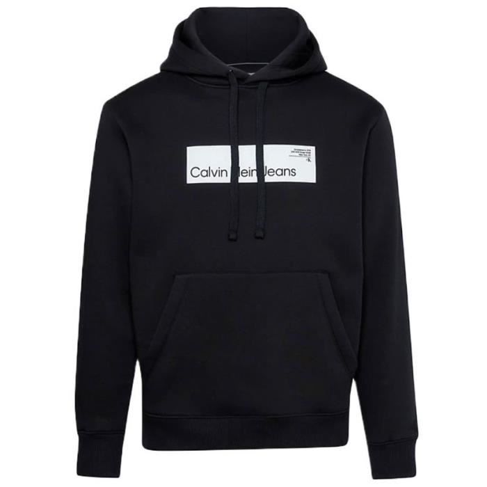 CALVIN KLEIN - Sweat à capuche - noir - XXL - Noir - Pulls, Gilets, Sweats & Vestes