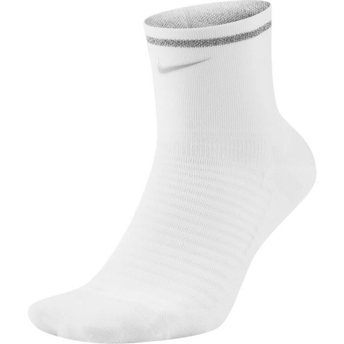 Chaussettes Nike CU7199-100 Spark Unisexe Blanc-Reflect Silver 4-5.5