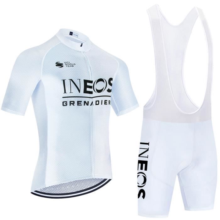 Maillot De Cyclisme Femme Hincapie Blanc Taille S – Léger, Zippé Et Confortable