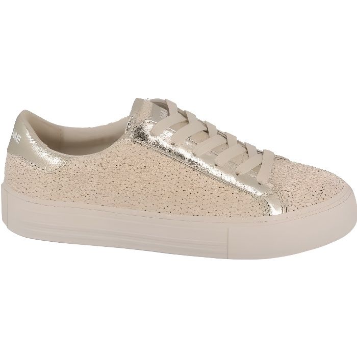 Baskets Arcade Sneaker Beige Or Femme NO NAME Raphia tress