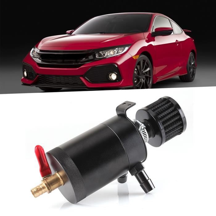 Réservoir De Récupération D'Huile (Catch Tank) 10mm Noir - Pour Tuning, Marque Sebon