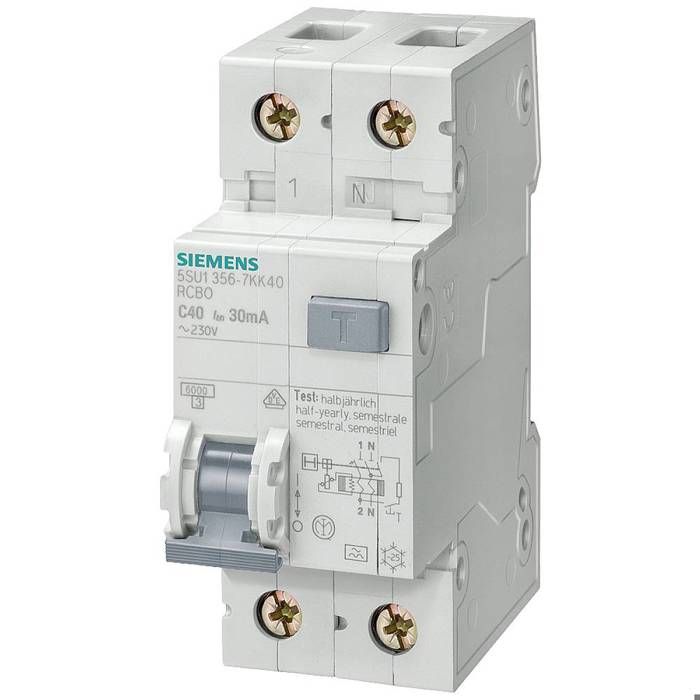 Disjoncteur différentiel SIEMENS 1 pôle 30 mA Type C - vue 2
