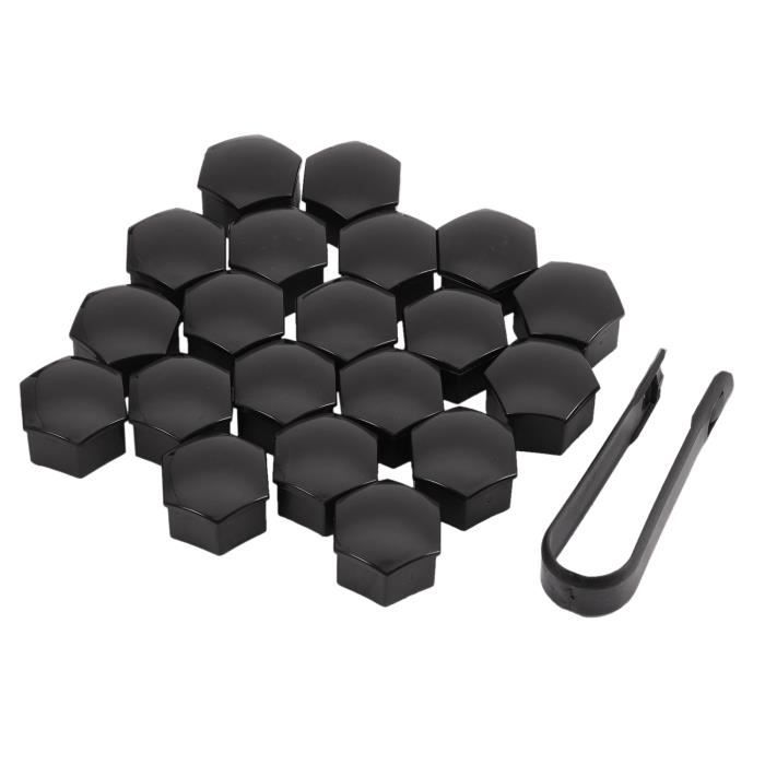 Écrous à Tôle Pour Voiture – Lot De 20 – Vis Inclues – Noir – Pour Fixation Pare-chocs, Ailes, Pièces Carrosserie