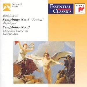 Symphonies Nos 3 & 8 [CD] ludwig van beethoven &