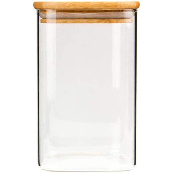 Récipients Hermétiques Pour Farine Et Sucre - Transparents, Empilables - Organisation Garde-manger - 6
