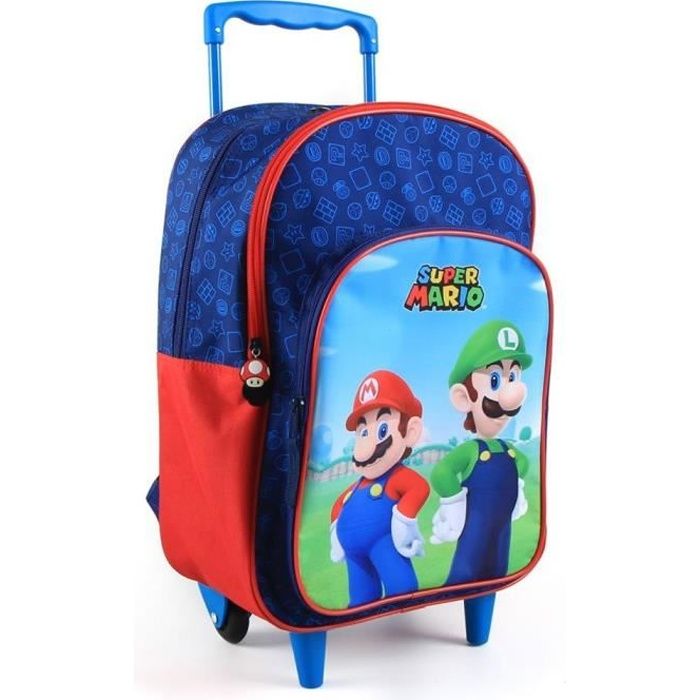 cartable a roulette mario