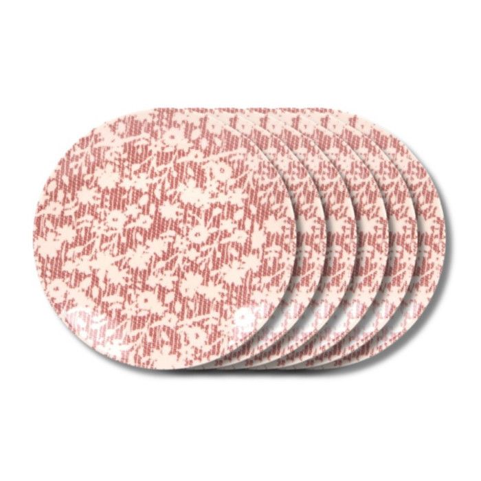 Assiette plate Léa rouge 27 cm (lot de 6) - Table Passion