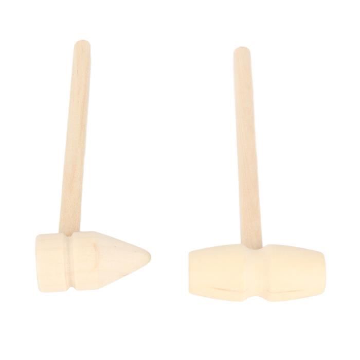 Marteau Pour Viande 20 Mini Marteaux En Bois - Pour Crabe/chocolat