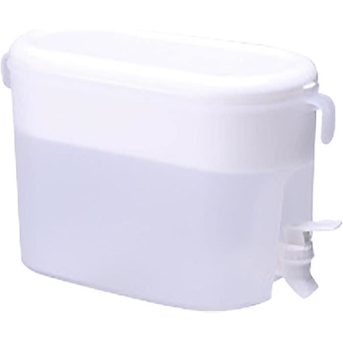 Distributeur De Boissons 3,5 L Avec Robinet - En Polypropylène, Pour Réfrigérateur, Fêtes, Pique-niques