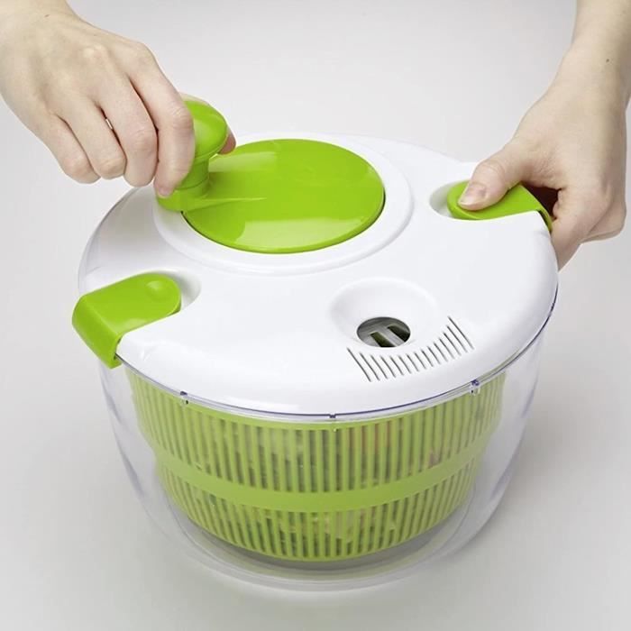 5five - Essoreuse Rétractable à Manivelle Pour Salades Et Légumes