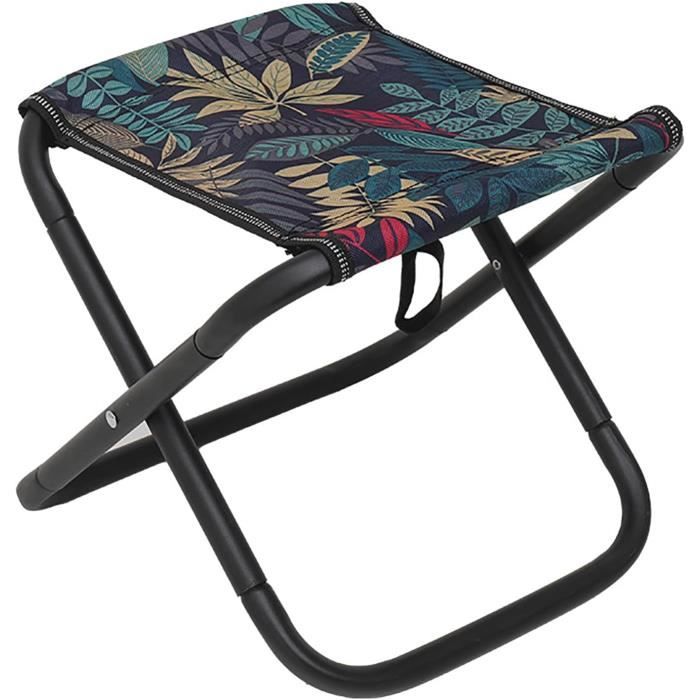 LUXS LOT DE 2 CHAISE PLIANTE MULTIFONCTIONS EXTÉRIEURE FAUTEUIL CAMPING PRATIQUE POUR PÊCHE