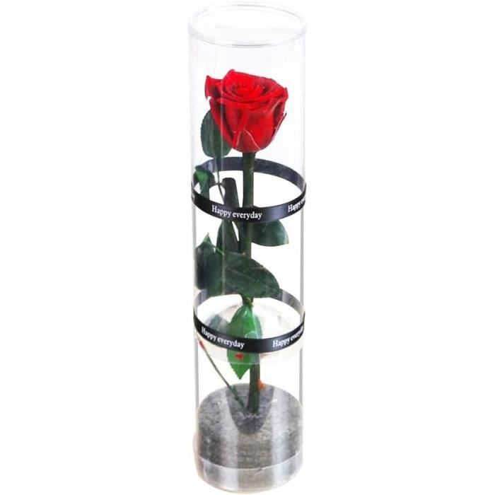 Smgbway Rosa Eterna Stabilizzata Fatte a Mano, Rosa Vera Regali per Festa della Mamma,Rose