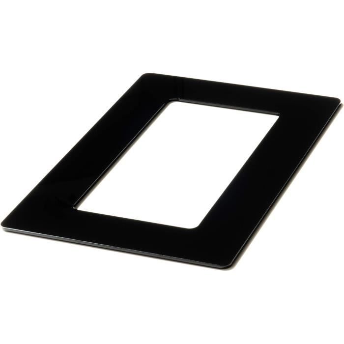 Taiyeestar 5 pièces plaque acrylique noire A4, plaque en plastique verre acrylique plaques acryliques 1,7 mm, plaques en plastique pour affichage