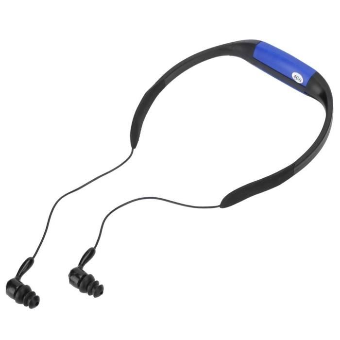 Lecteur MP3 étanche IPX8 8 Go Avec écouteurs - Pour Natation, Plongée, Surf - Musique Sous L'eau