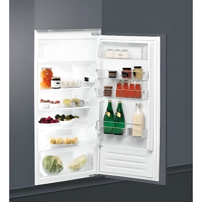 Réfrigérateur 1 porte WHIRLPOOL ARG7341 - Intégrable - Froid statique - Dégivrage automatique
