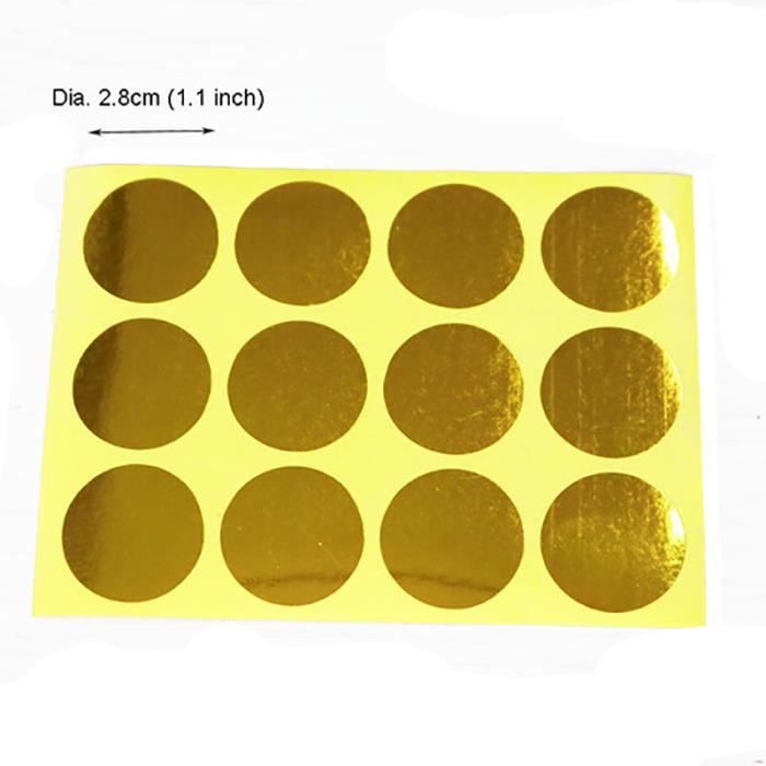PAPIER CADEAU ,Gold Dot StickerSac à bonbons pour faveurs de mariage