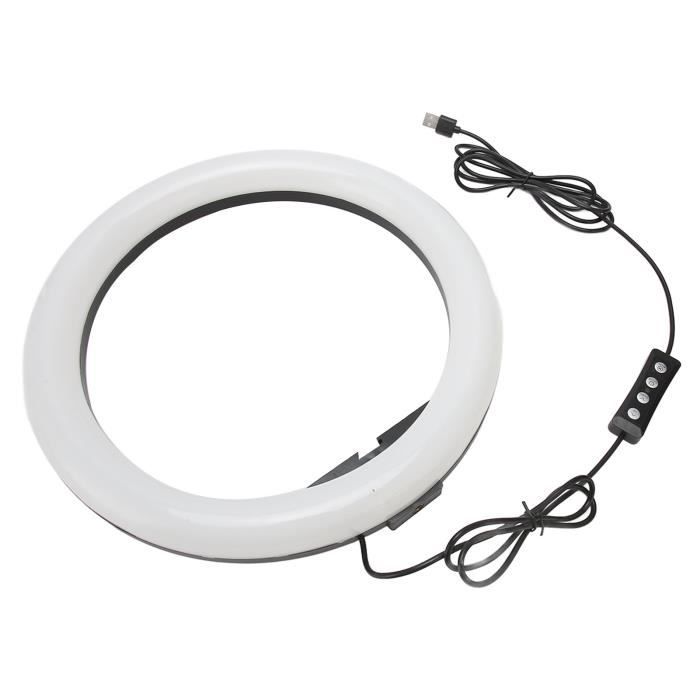 Kit Ring Light LED 6 Pouces Avec Trépied - USB - 3 Couleurs - Pour Streaming/maquillage