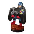 Figurine Captain America - Support & Chargeur pour Manette et Smartphone - Exquisite Gaming-1
