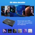 x96h TV BOX android 9.0 Allwinner H603 6K prend en charge 2xhd en 4g / 32g bt 4.0 & 5g wifi smart tv box set tv box youtube Netflix-1