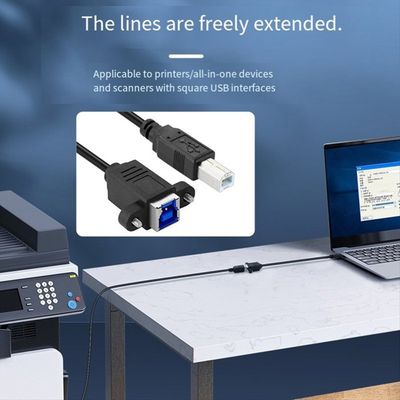 XGMATT USB 3.0 Extension Cable (2M-2pack), USB Type A Male To Female 5Gbps Data Sync USB Extender Cord Compatible With Printer, Scanner, Keyboard,HTC Vive,Card Reader,Camera, Oculus Rift,PS VR,Black