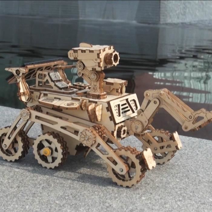 Robotime – Kit Rokr De Construction Mécanique En Bois 3d, Puzzle, Maquette,  Joli Cadeau Pour Enfant, Adulte Et Adolescent - Kits De Construction -  AliExpress