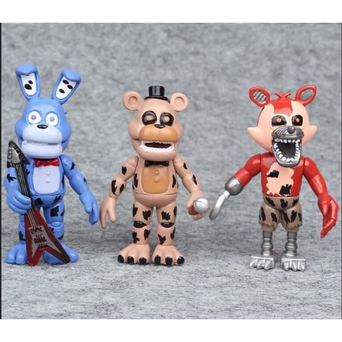 6 pcs lot FNAF cinq nuits chez Freddy 4 FNAF Foxy Chica Bonnie