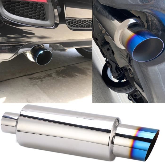 Silencieux échappement 24 Mm Aluminium - Réducteur De Bruit Pour Chauffage Stationnement, Générateur - Température Max 300°C
